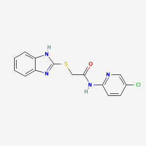 Chemical structure of dCeMM3
