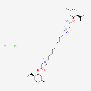 Chemical structure of Decamethoxin