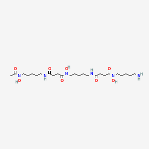 Chemical structure of Deferoxamine