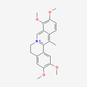 Chemical structure of Dehydrocorydaline (hydroxyl)