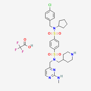 Chemical structure of Deltasonamide 1 TFA