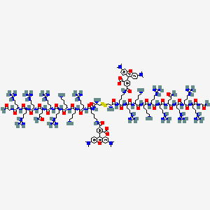 Chemical structure of DfTat