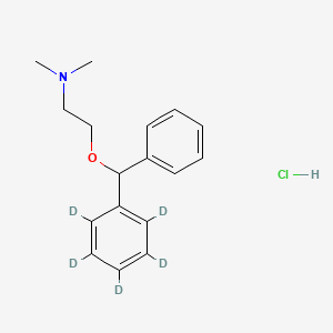 Chemical structure of Diphenhydramine-d5 hydrochloride