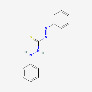 Chemical structure of Dithizone,for analysis