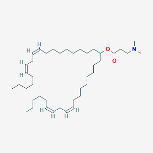 Chemical structure of DLin-M-K-DMA