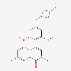 Chemical structure of DN02
