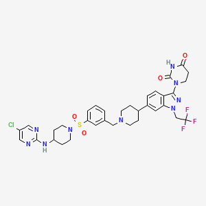 Chemical structure of Dot1L-IN-1 TFA