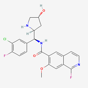 Chemical structure of DS89002333