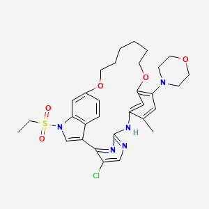 Chemical structure of EGFR-IN-70