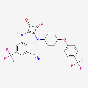 Chemical structure of EIF2α activator 1