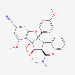 Chemical structure of eIF4A3-IN-18