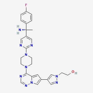 Chemical structure of Elenestinib