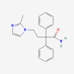 Chemical structure of Elimusertib-d3