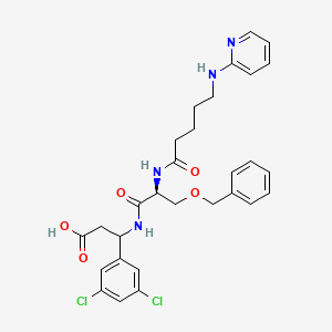 Chemical structure of EMD527040
