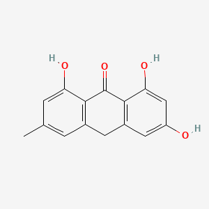 Chemical structure of Emodinanthrone