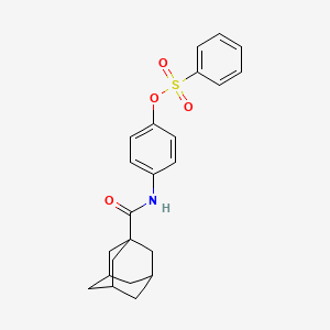 Chemical structure of Enpp/Carbonic anhydrase-IN-1