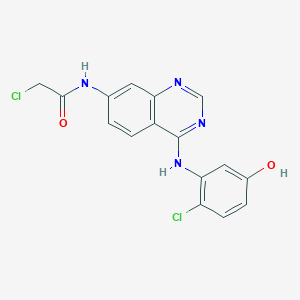 Chemical structure of EphB1-IN-1