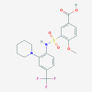 Chemical structure of ERAP2-IN-1