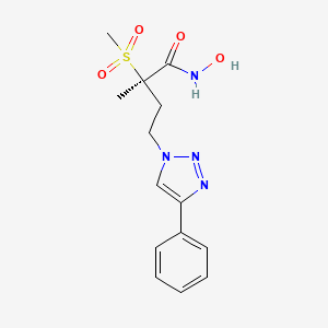 Chemical structure of ERGi-USU-6 mesylate