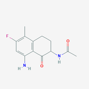 Chemical structure of Exatecan Intermediate 2