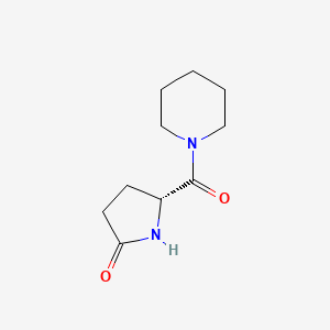 Chemical structure of Fasoracetam