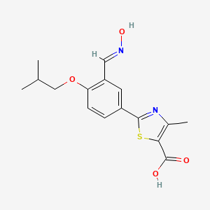 Chemical structure of Febuxostat impurity 7