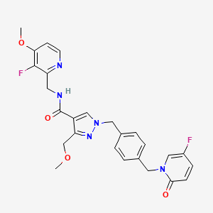 Chemical structure of Feniralstat