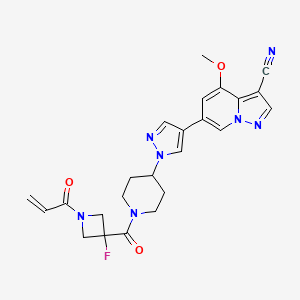 Chemical structure of FGFR3-IN-5