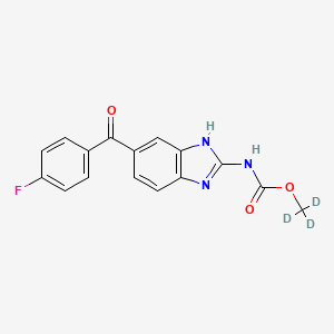 Chemical structure of Flubendazole-d3