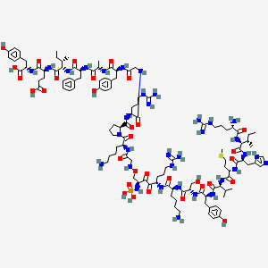 Chemical structure of Forigerimod TFA