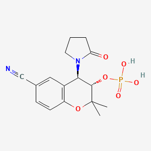 Chemical structure of Foslevcromakalim
