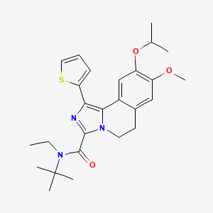 Chemical structure of FSHR agonist 1