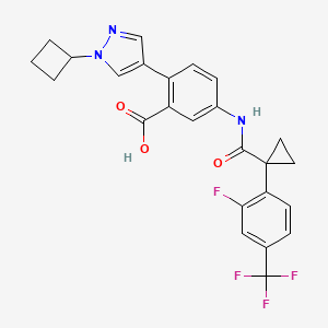 Chemical structure of Fulimetibant