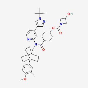 Chemical structure of FXR agonist 5
