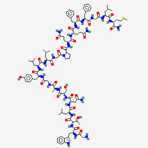 Chemical structure of Galantide TFA