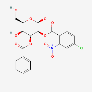 Chemical structure of Galectin-3 antagonist 1