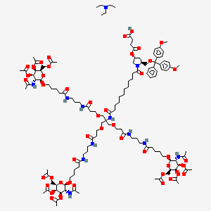 Chemical structure of GalNac-L96