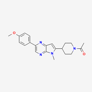 Chemical structure of Gcase activator 2