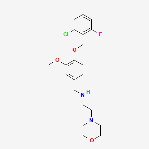 Chemical structure of GLP-1R modulator C16