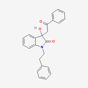 Chemical structure of GLP-1R modulator C5