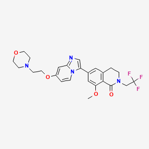 Chemical structure of GLPG3970