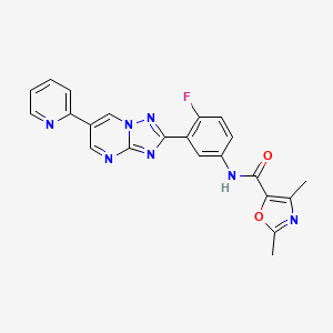 Chemical structure of GNF6702
