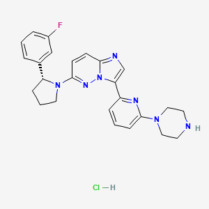 Chemical structure of GNF-8625 monopyridin-N-piperazine hydrochloride