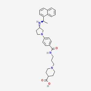 Chemical structure of GSK3004774