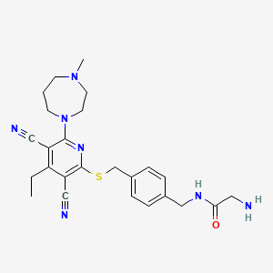 Chemical structure of GSK3735967