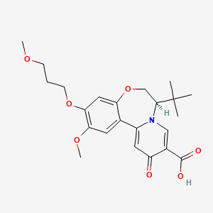 Chemical structure of GST-HG131