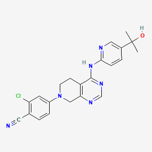 Chemical structure of Gumelutamide