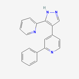 Chemical structure of GW-6604