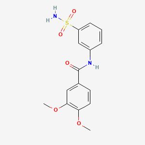 Chemical structure of hCAII-IN-8