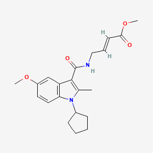 Chemical structure of HECT E3-IN-1